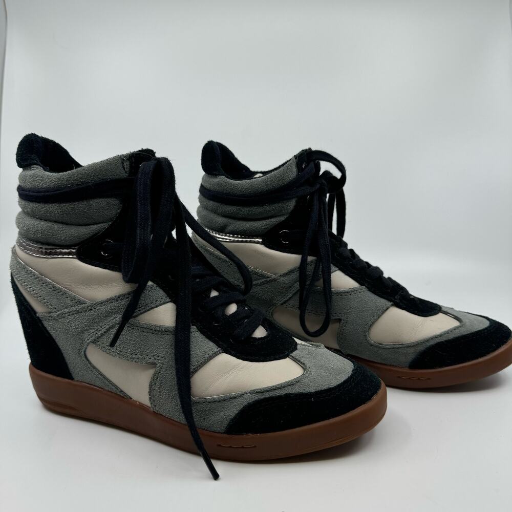 Bronx Hotsee high-top wedge sneakers trainers Y2K size 37